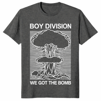 Boy Division We Got The Bomb MCR Inspired Fan Shirt | Cuccico