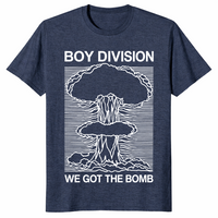 Boy Division We Got The Bomb MCR Inspired Fan Shirt | Cuccico