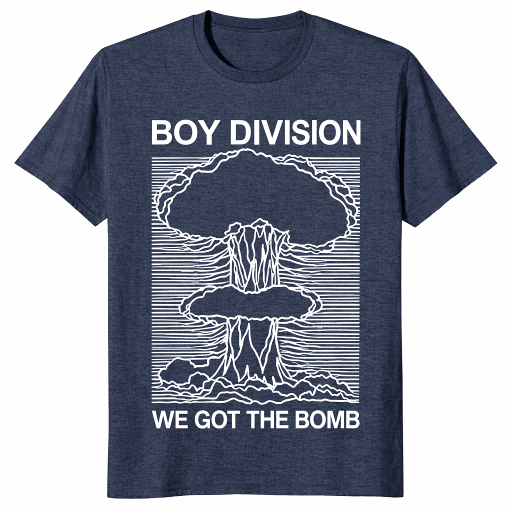 Boy Division We Got The Bomb MCR Inspired Fan Shirt | Cuccico