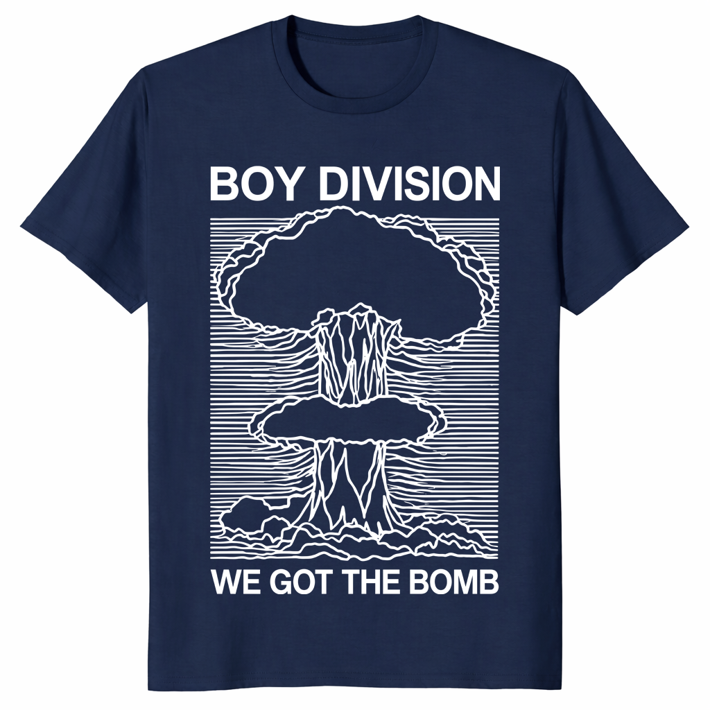Boy Division We Got The Bomb MCR Inspired Fan Shirt | Cuccico