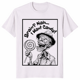 Brain nah i want candy shirt ice grey