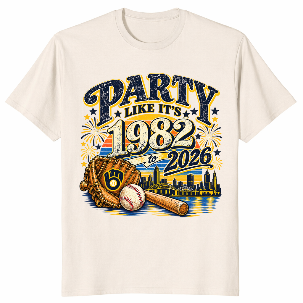 Brewers 1982 shirt in natural