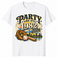 Brewers 1982 shirt in white