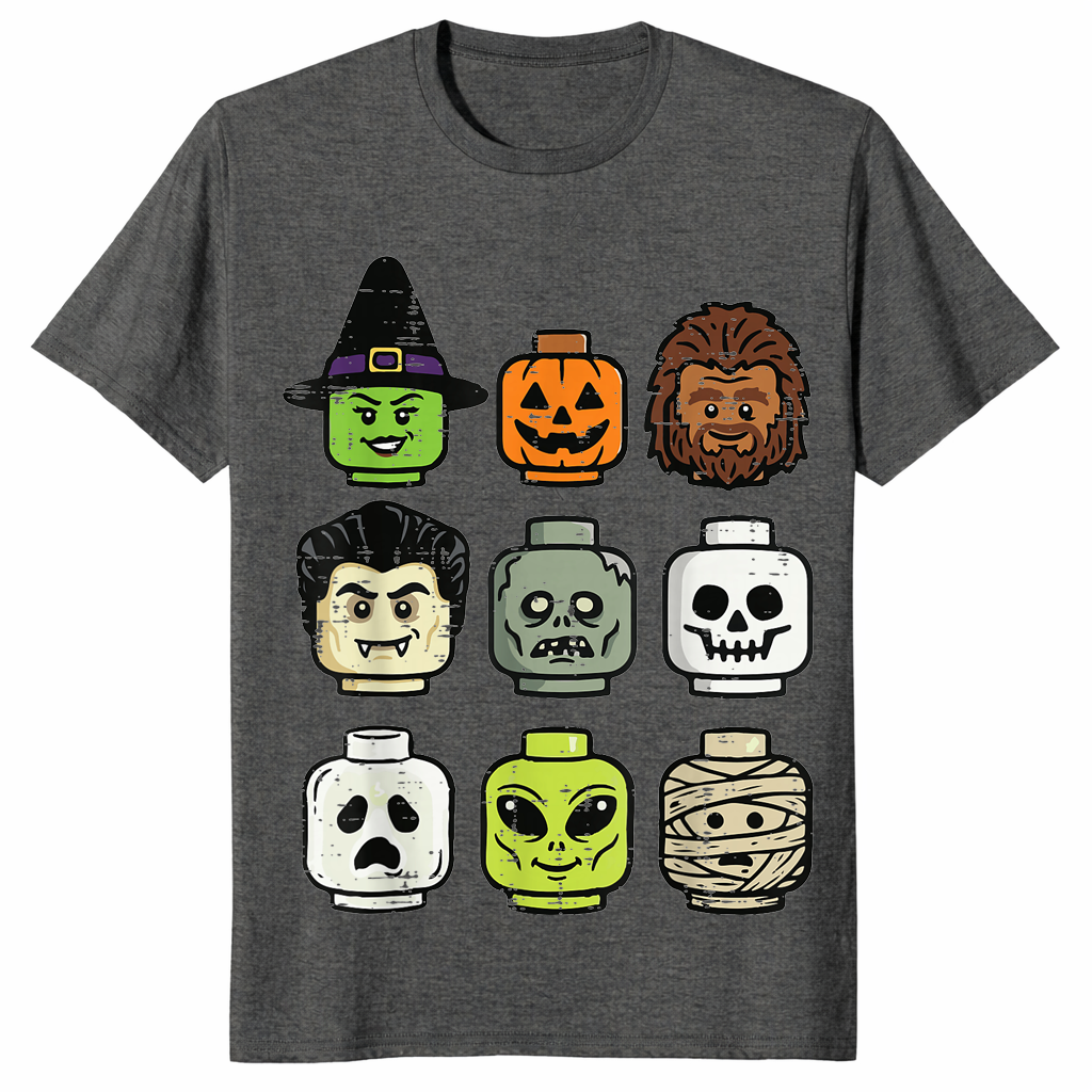 Brick head shirt in dark heather