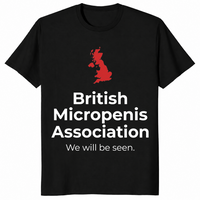 British Micropenis Association in Black