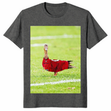 Buccaneers duck shirt in dark heather unisex cotton tee