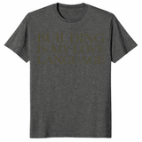 Building Is My Love Language Shirt in maroon
