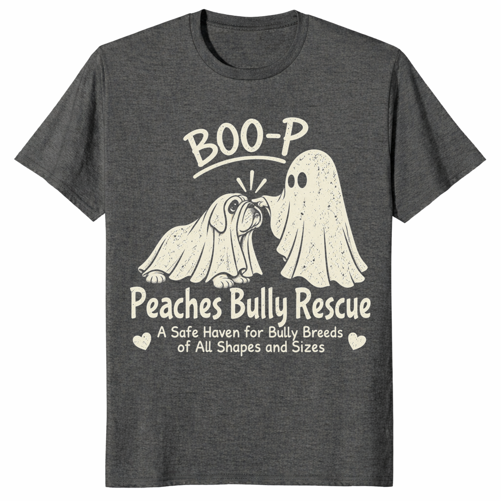 Bully Breed Rescue Shirt in dark heather