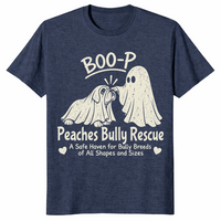 Bully Breed Rescue Shirt in heather navy