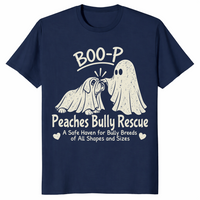 Bully Breed Rescue Shirt in navy