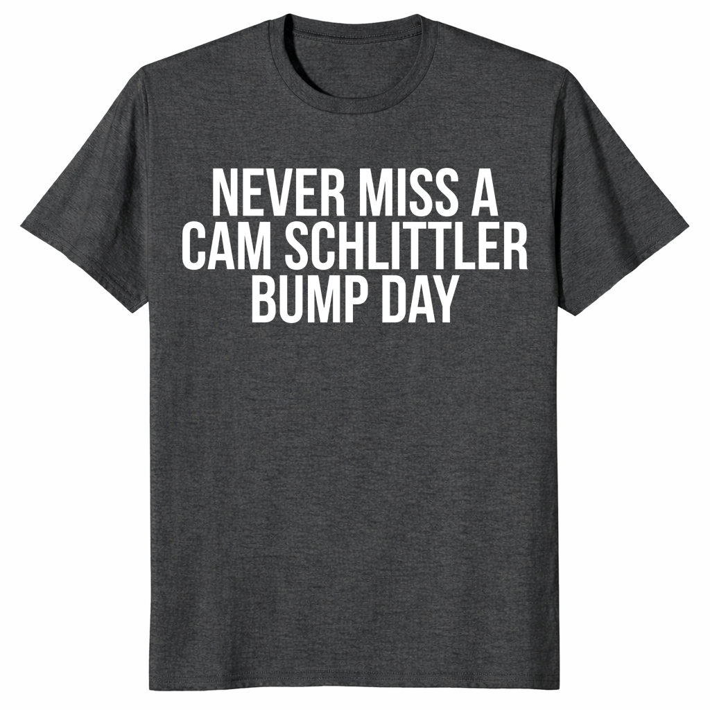 Bump day shirt in dark heather grey