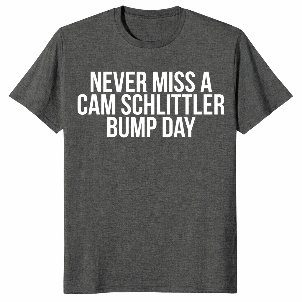 Bump day shirt in dark heather
