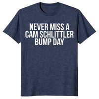 Bump day shirt in heather navy