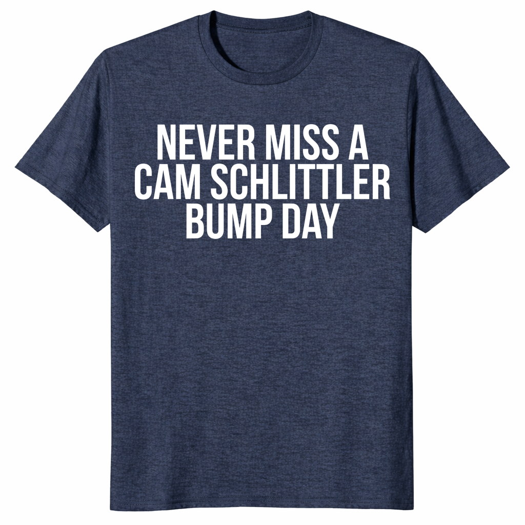 Bump day shirt in heather navy