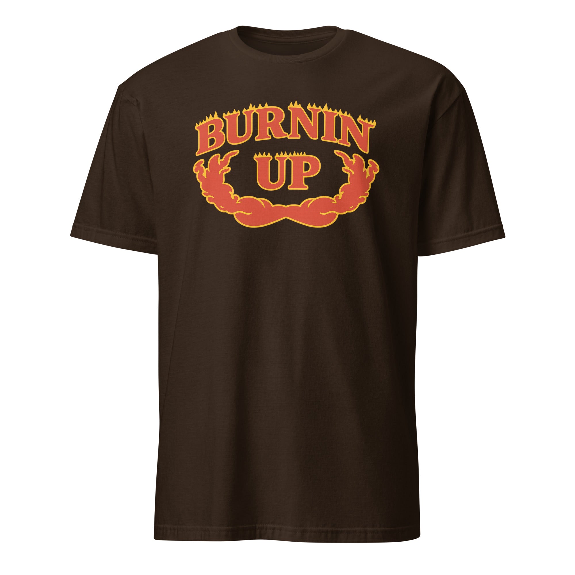 Dark chocolate Burnin’ Up Shirt Jonas Brothers concert merch by Cuccico
