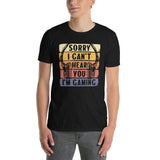 Funny Gamer T-Shirt | Sorry I Can't Hear You I'm Gaming - Cuccico Design