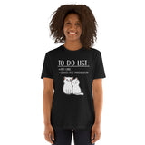 Feminist T-Shirt: To Do List Pet Cats Design | Girl Power - Cuccico Design
