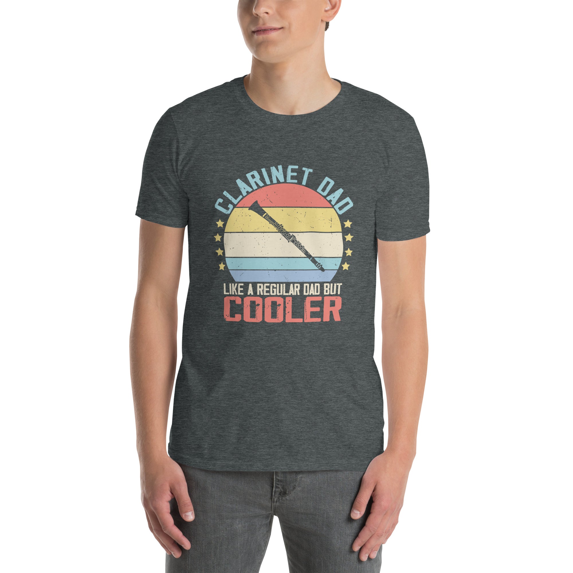 Funny Clarinet Dad T-Shirt - Like a Regular Dad Only Louder - Cuccico Design