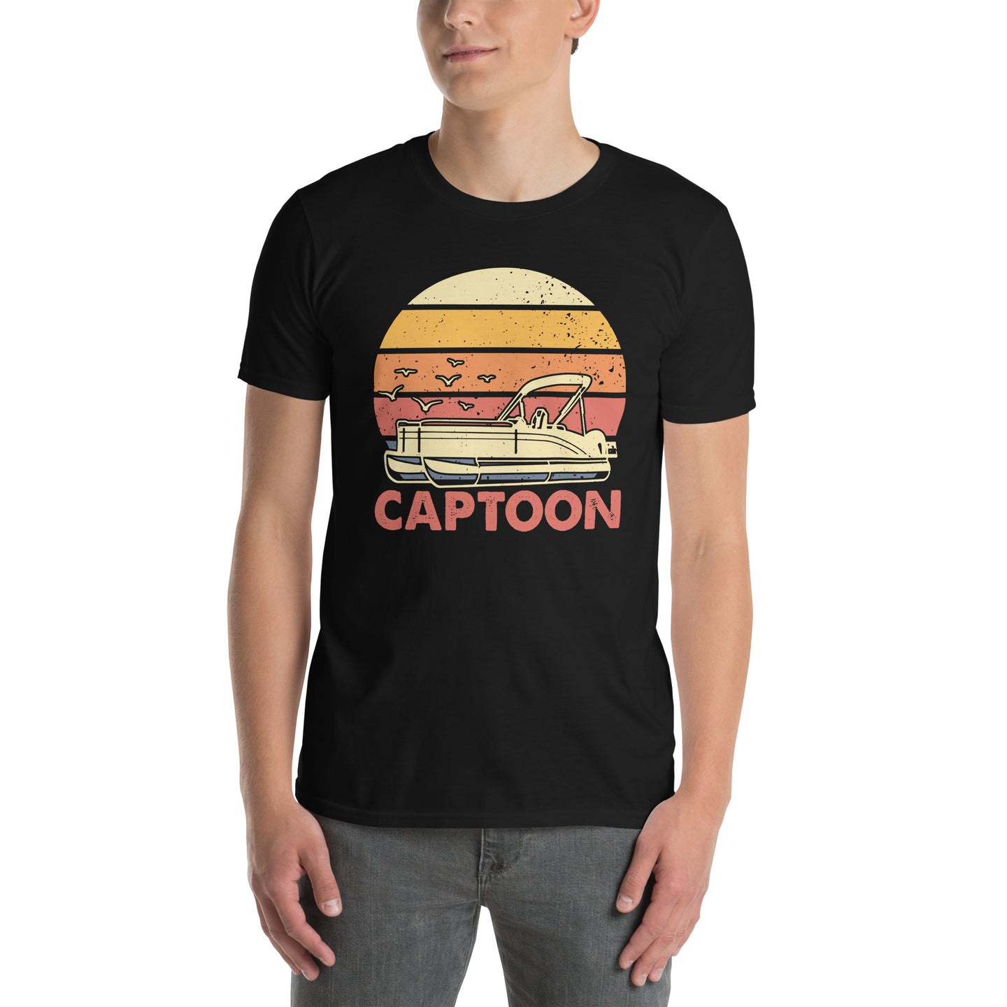 Funny Pontoon Boat Shirt - Pontoon Captain Tee - Cuccico Design