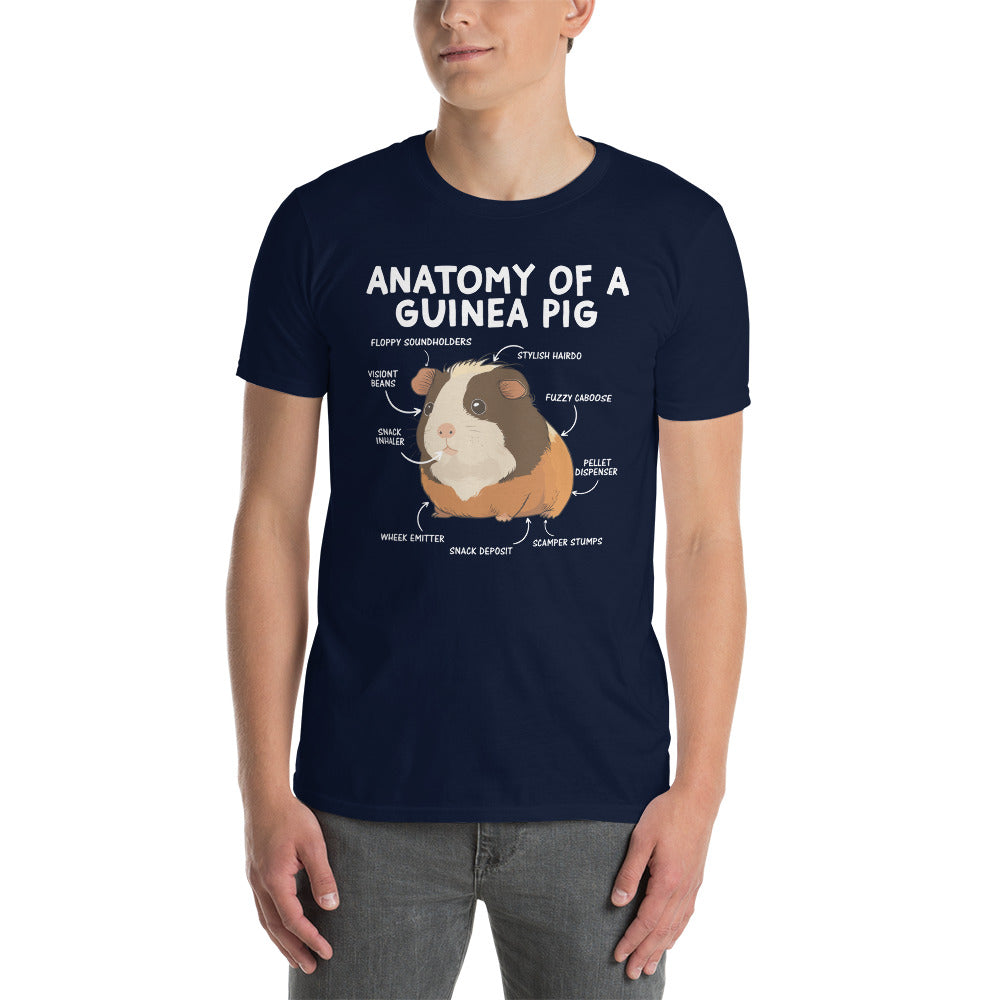 Funny Guinea Pig Shirt | Anatomy Design & Cavy Lover Gift - Cuccico Design