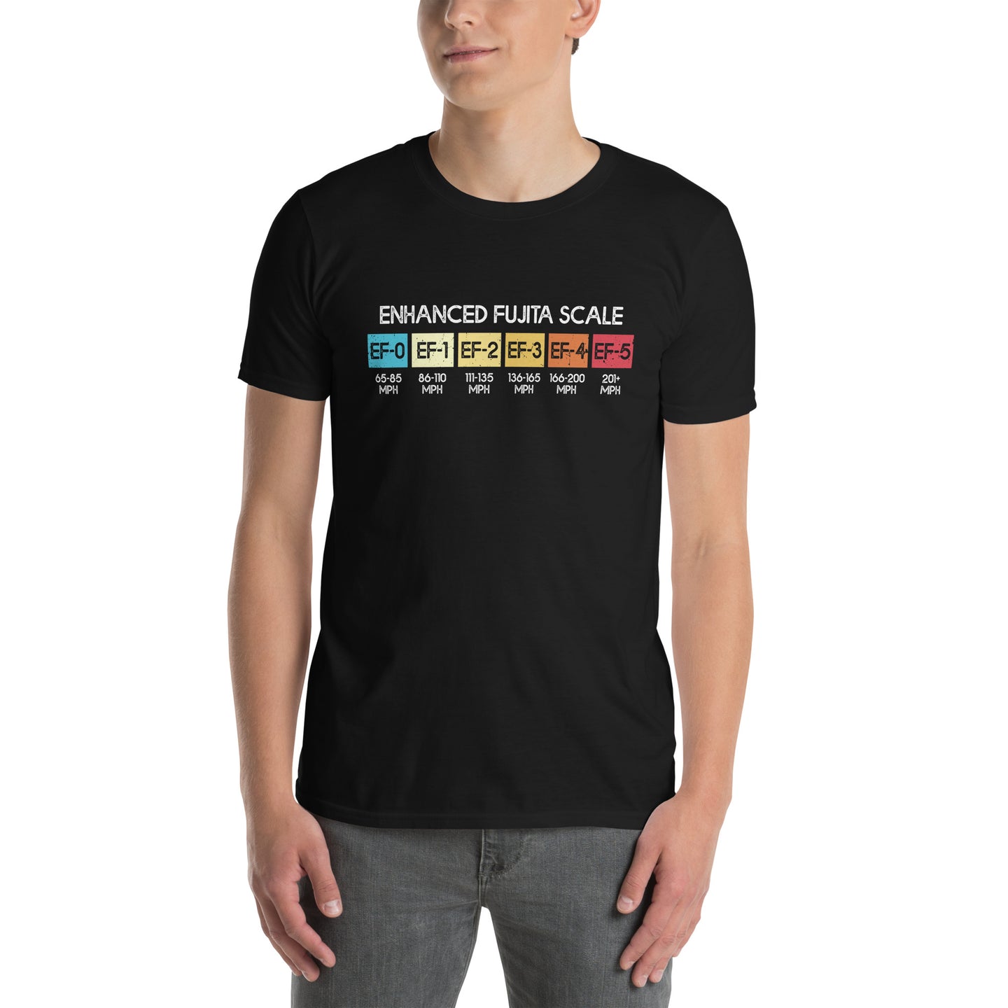 Enhanced Fujita Scale Meteorology T-Shirt - Cuccico Design