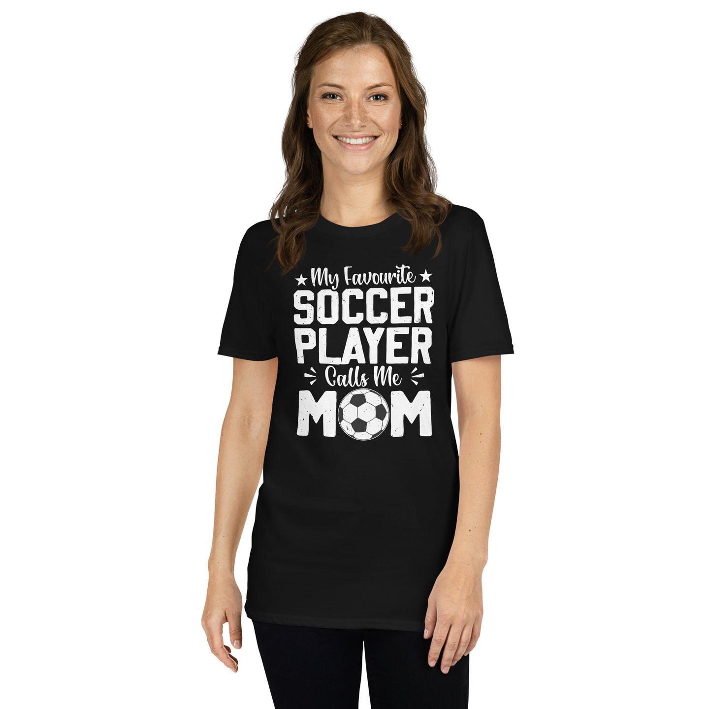Soccer Mom Shirt - My Favorite Player Calls Me Mom Tee - Cuccico Design