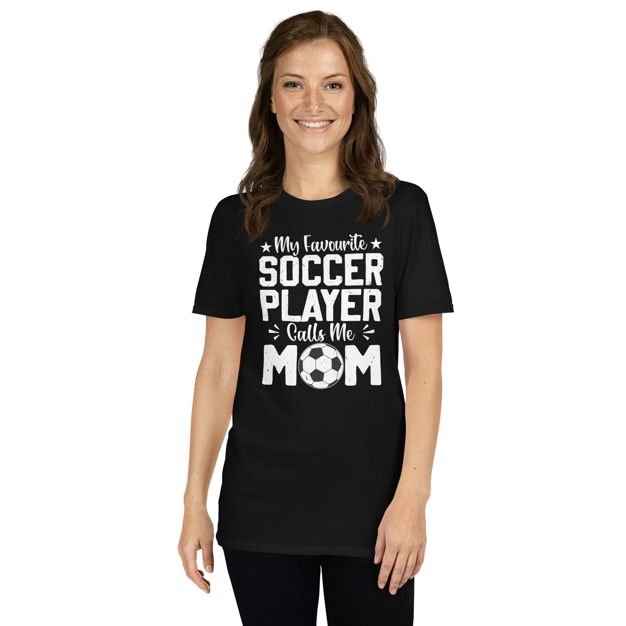Soccer Mom Shirt - My Favorite Player Calls Me Mom Tee - Cuccico Design