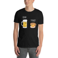 Funny He Loves Me More Shirt | Unisex Coffee T-Shirt - Cuccico Design