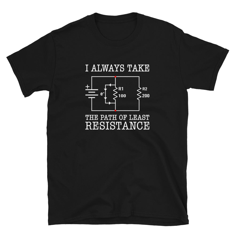 Electrical Engineering T-Shirt - Circuit Diagram Print - Cuccico Design