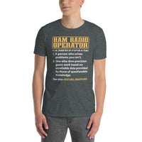 Ham Radio Operator Definition T-Shirt | Ham Radio Gift - Cuccico Design