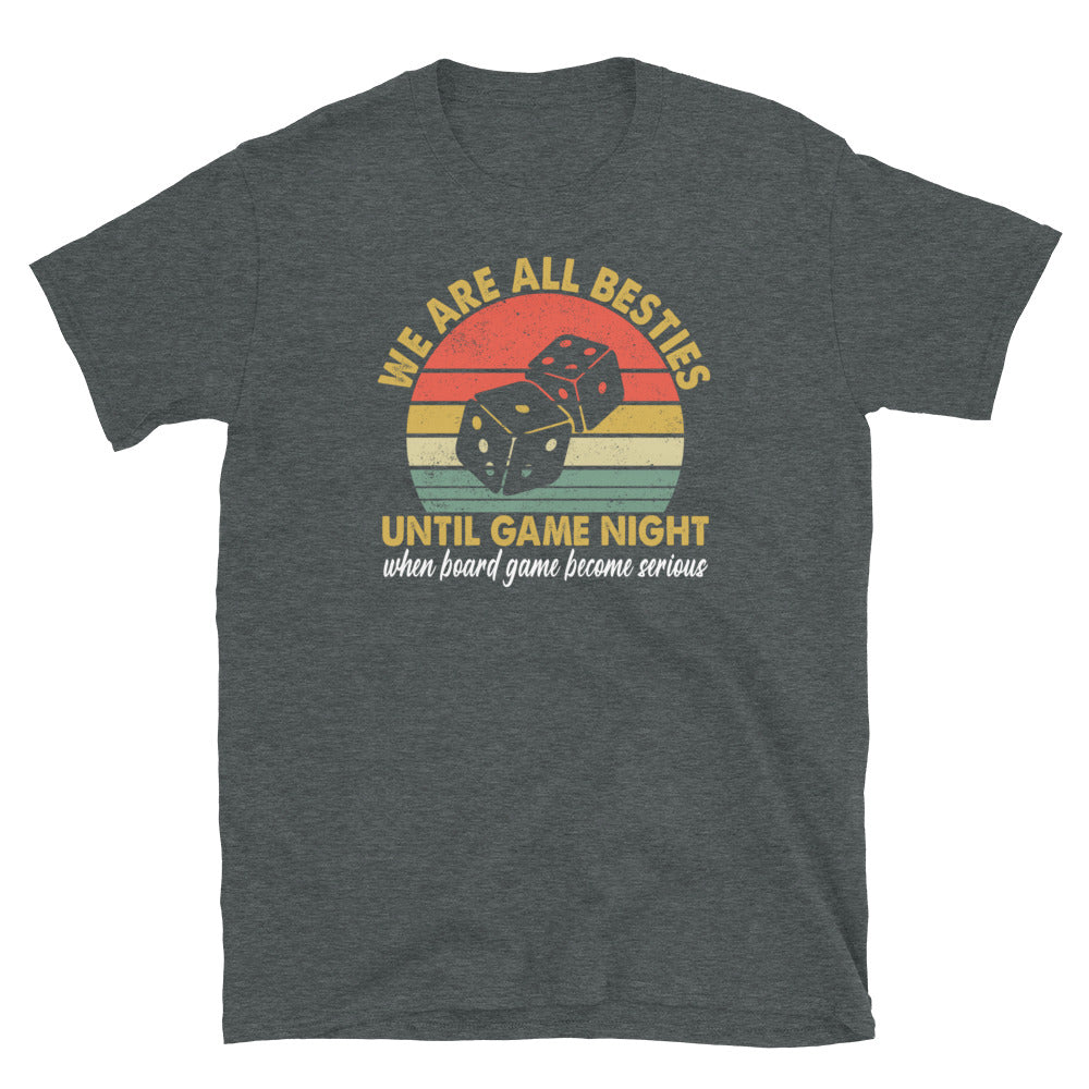 Board Game Shirt - Besties, Family & Board Game Lovers - Cuccico Design