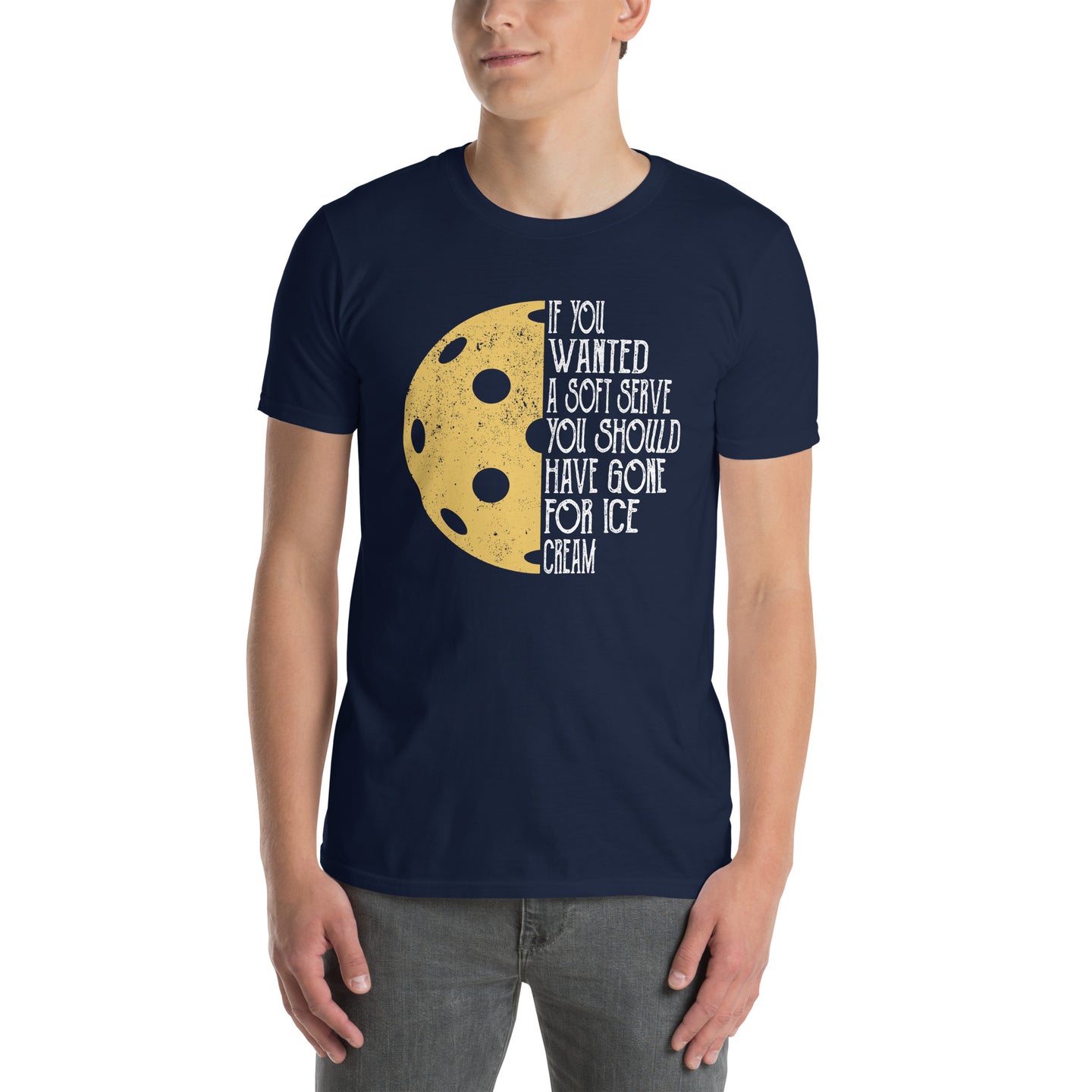 Funny Pickleball T-Shirt - Soft Serve Slogan | Gift - Cuccico Design