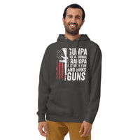 Gunpa Grandpa Gun Gift Hoodie | Shooting Enthusiast Apparel - Cuccico Design