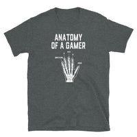 Gamer T-Shirt: Skeleton Hand WASD Design - Cuccico Design