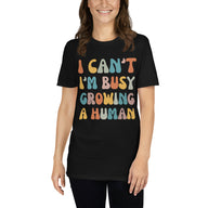 Funny Pregnancy Shirt: Growing A Human Tee | Gift - Cuccico Design