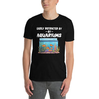 Aquarium T-Shirt: Easily Distracted - Funny Fish Lover Gift - Cuccico Design