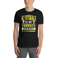 Softball Favorite Season T-Shirt - Softball Lover Gift - Cuccico Design