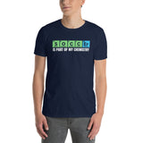 Soccer Chemistry Shirt - Science Lover Gift Tee - Cuccico Design