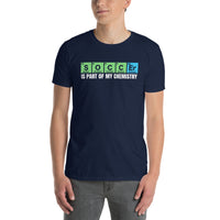 Soccer Chemistry Shirt - Science Lover Gift Tee - Cuccico Design