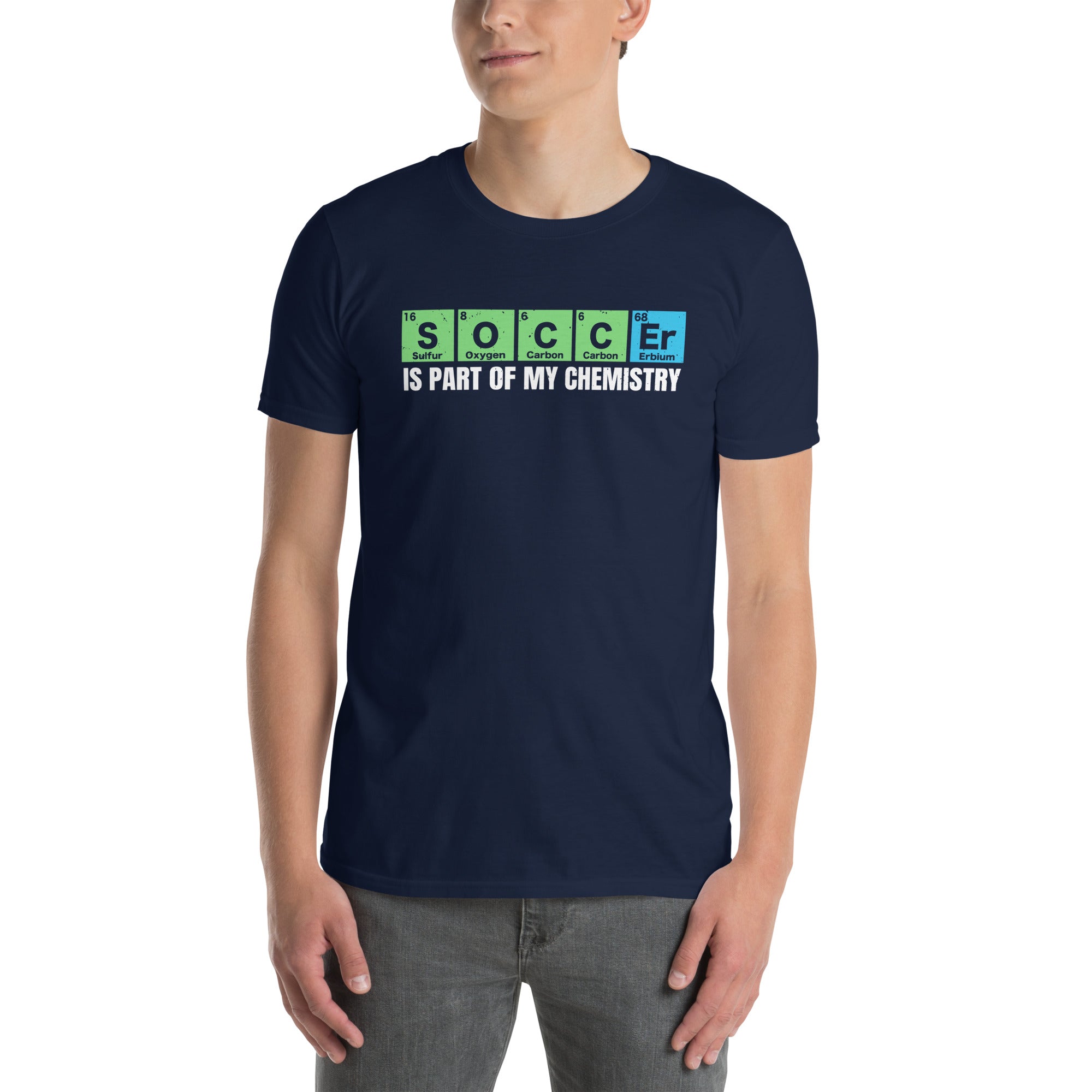 Soccer Chemistry Shirt - Science Lover Gift Tee - Cuccico Design