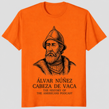 Alvar Nunez Cabeza De Vaca Historical Explorer T-Shirt | Cuccico