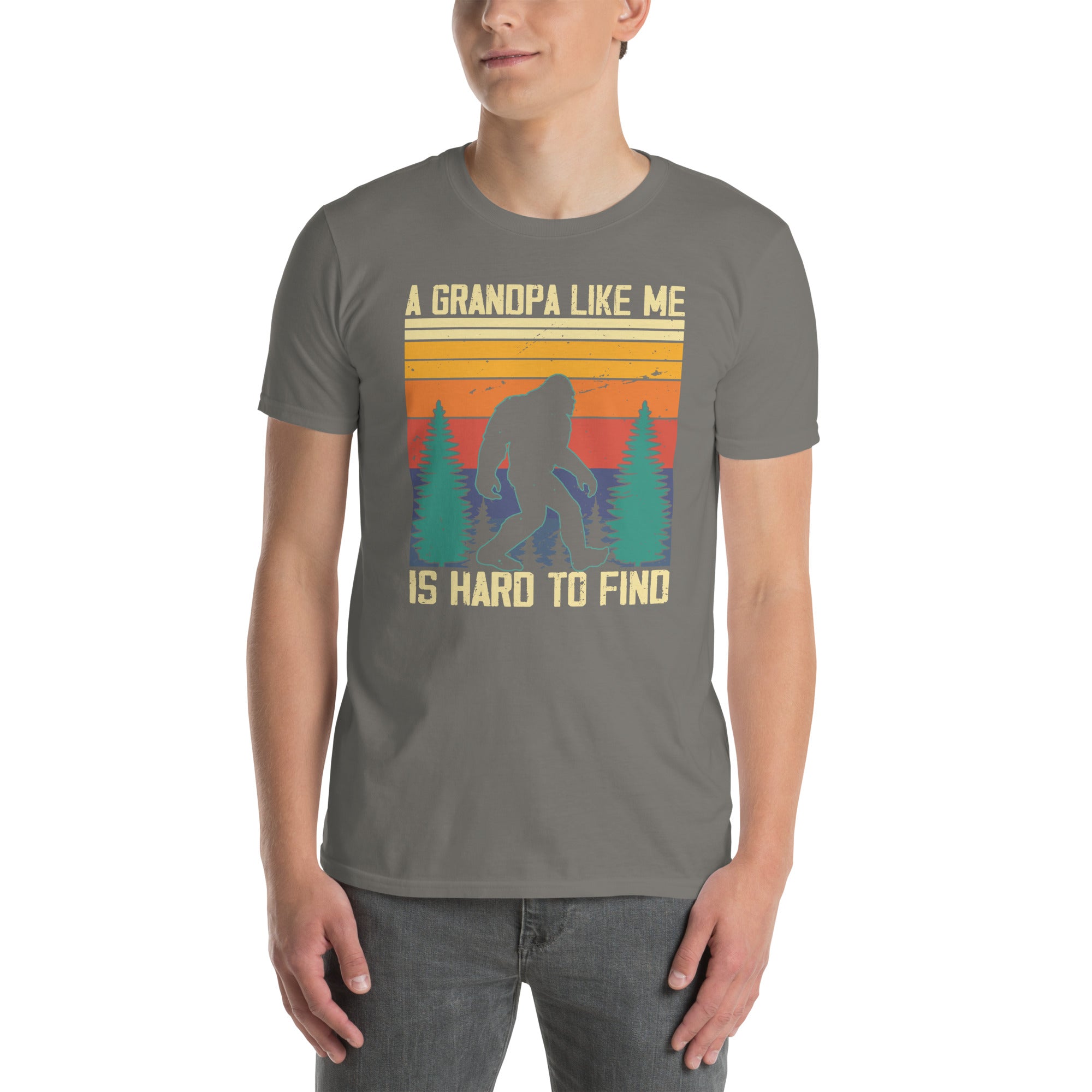 Bigfoot Grandpa T-Shirt - Funny Sasquatch Gift - Cuccico Design