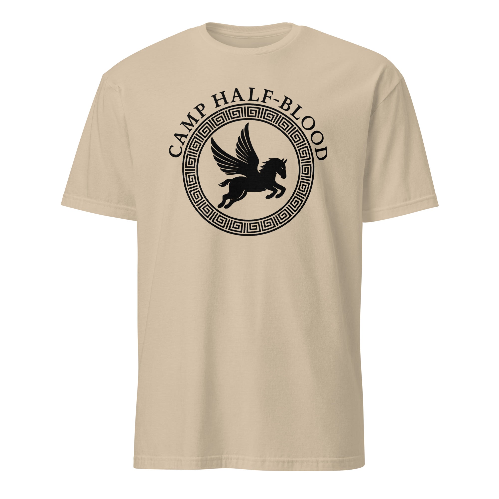 Sand color Camp Half-Blood Chronicles Branches Shirt by Cuccico featuring Percy Jackson inspired logo