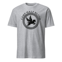 Sport grey Camp Half-Blood Shirt by Cuccico with Percy Jackson Chronicles Branches logo