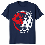 Camp Wah-Nee Color War shirt in navy