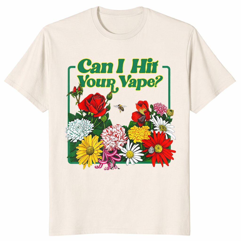 Can I hit your vape shirt natural