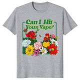 Can I hit your vape shirt sport grey