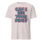 Can I See Your Pins Shirt in Ice Grey by Cuccico – Collector Graphic Tee