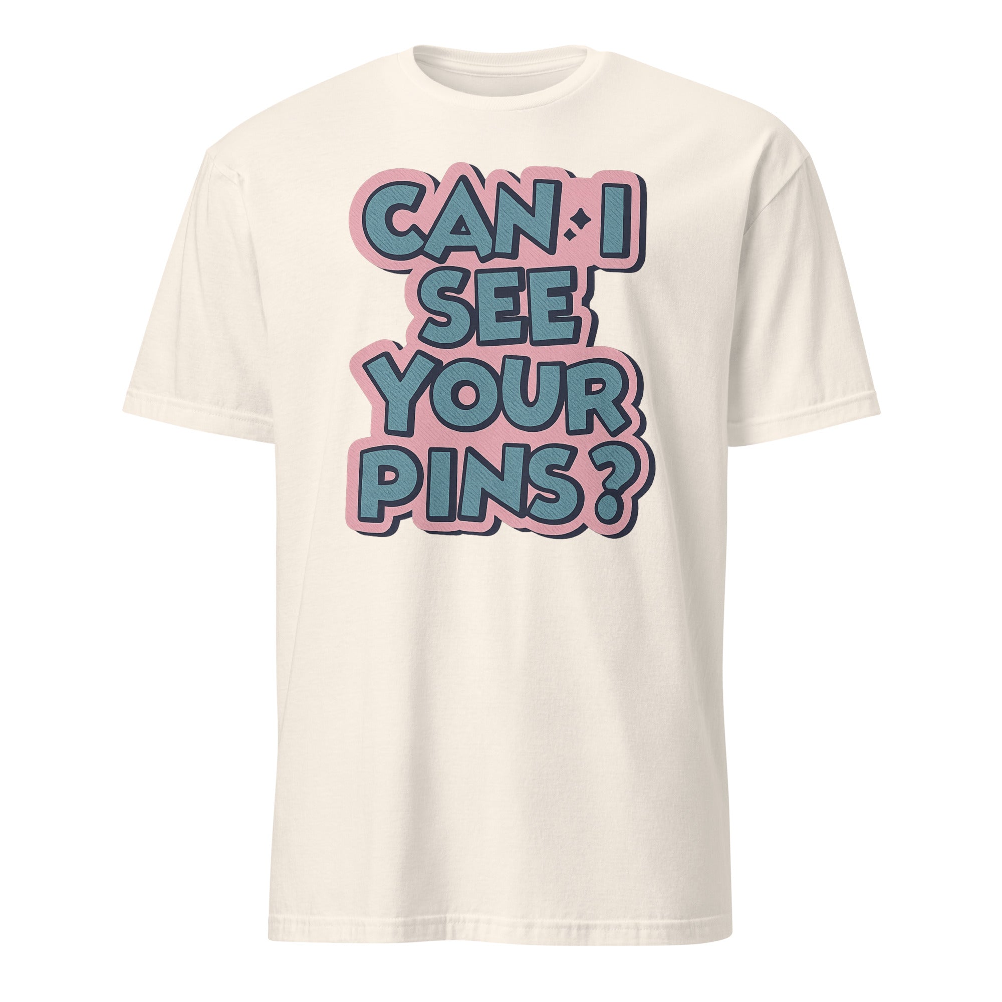 Can I See Your Pins Shirt in Natural color by Cuccico – Pin Collector Apparel
