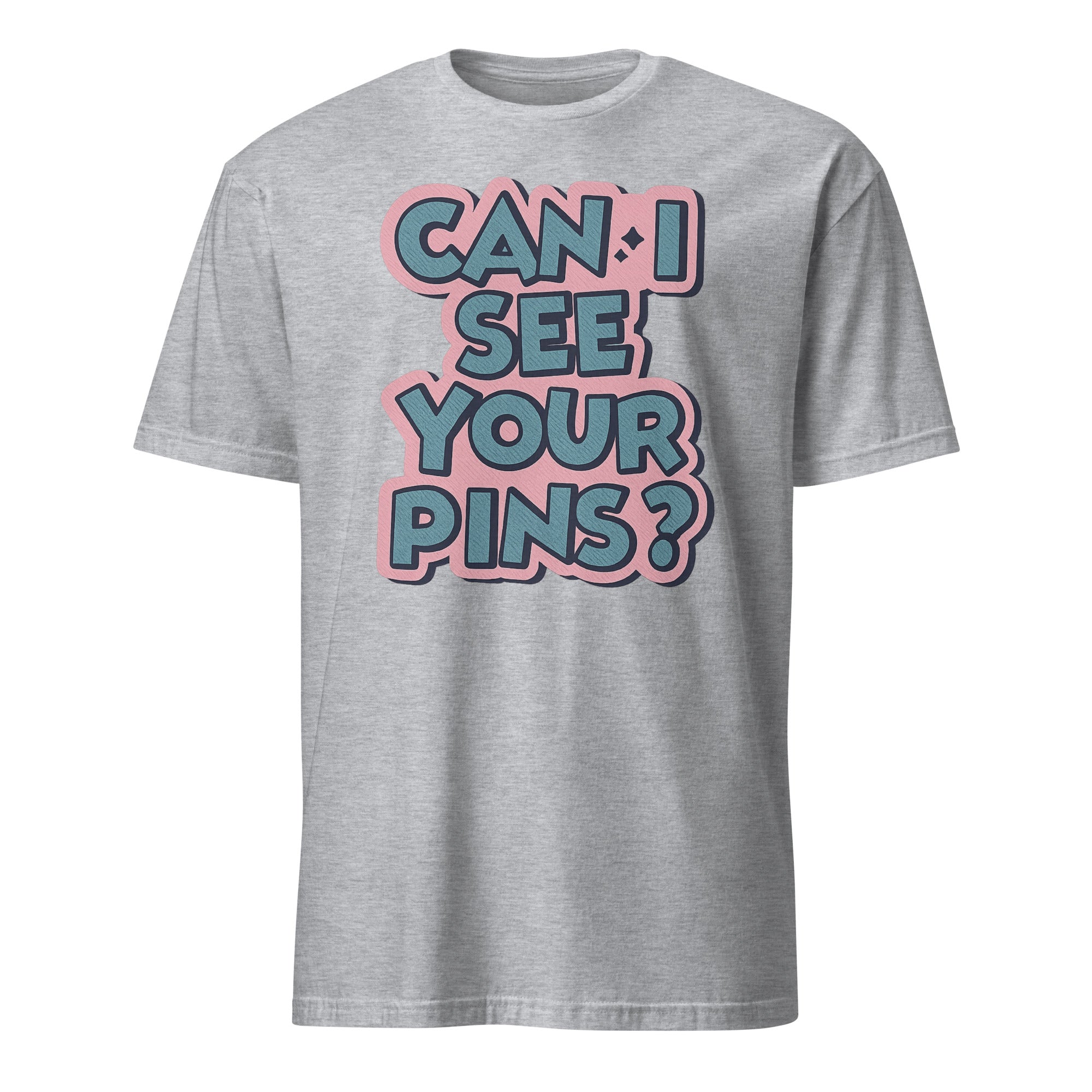 Can I See Your Pins Shirt in Sport Grey by Cuccico – Conversation Starter Tee